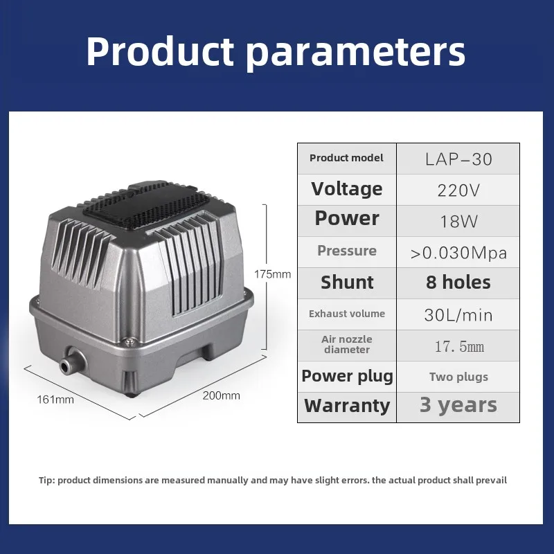 Fish pond oxygen pump pond aerator household mute