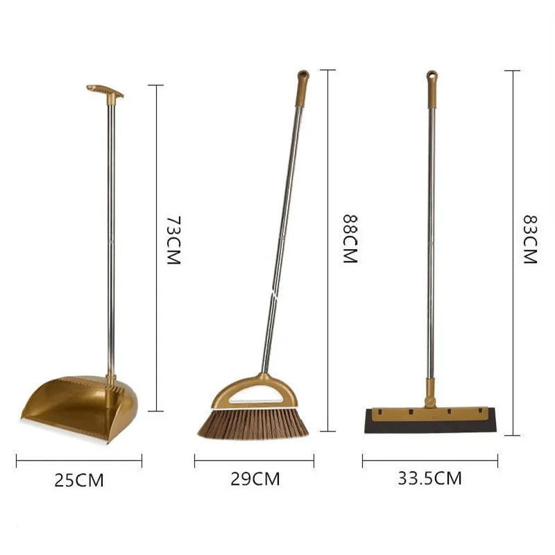 

Magic Broom and Plastic Dustpan Set Cleaning Tools Sweeper Wiper for Floors Home Accessories Sweeping Dust Brush