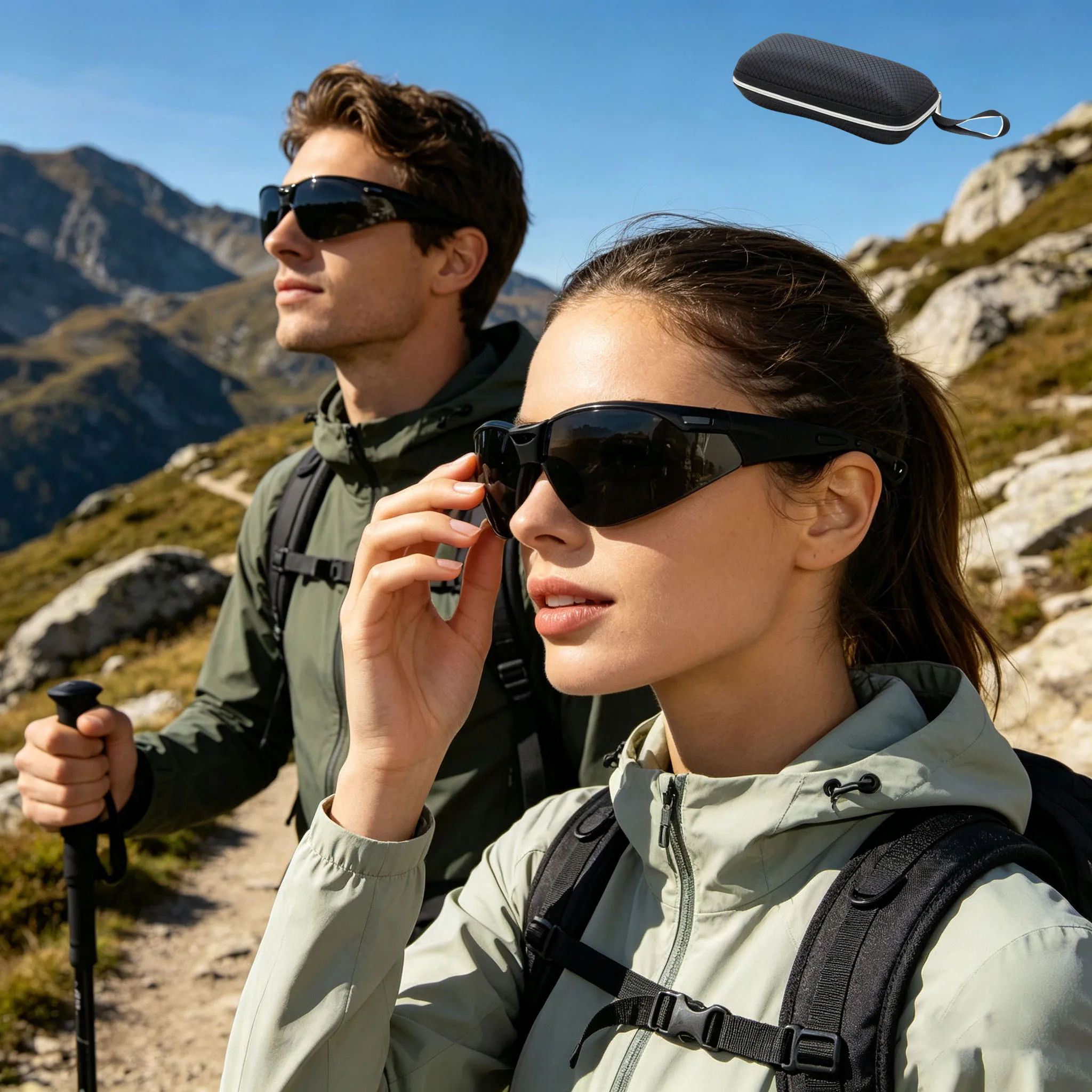 Mountain Biking Sport - Fahrrad-Sonnenbrille mit UV-Schutz, winddichte Brille für
