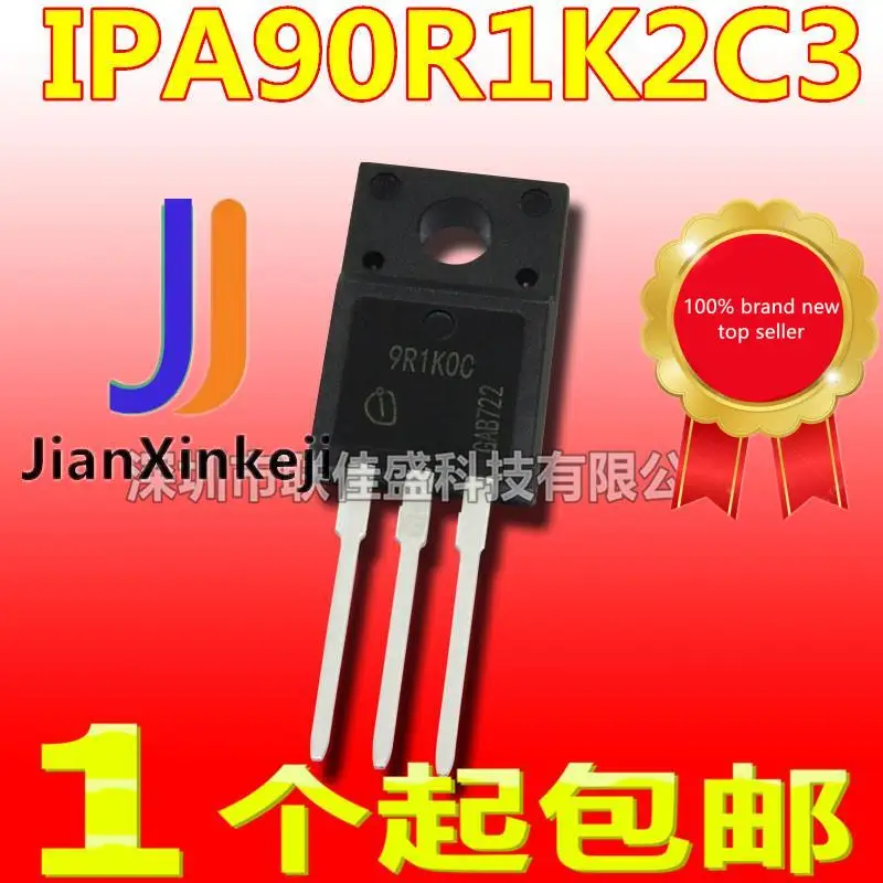 

10pcs 100% orginal new in stock IPA90R1K2C3 9R1K2C 3.1A 900V N-channel field effect tube TO-220F