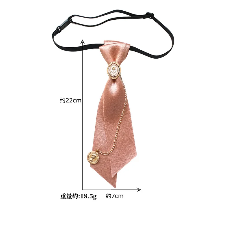 Handmade College-Style JK Shirt Collar Necktie Fashion Uniform Student Bow Tie for Women and Men Jewelry Accessories