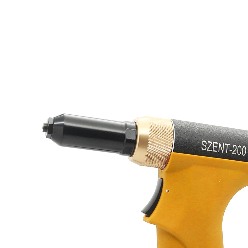 Compact Pneumatic Rivet Gun Lightweight Self Suction Air Riveting Tool for Fast and Easy Operation