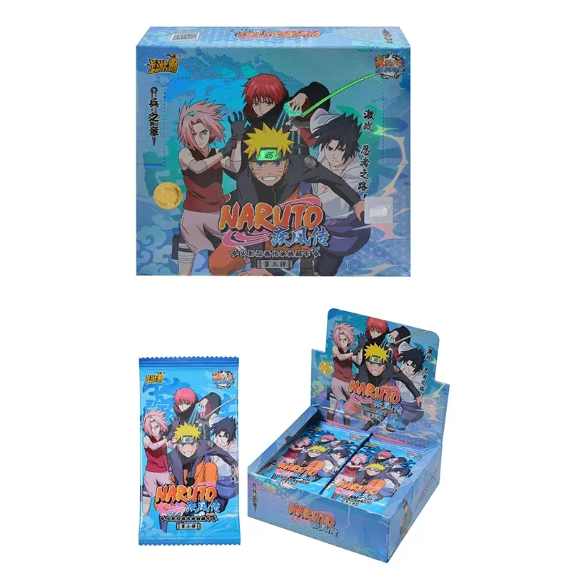 Kayou Chapter of Soldiers Box Card Naruto Anime Characters Gaara Senju Tobirama Toys Collection Card Christmas Birthday Gift