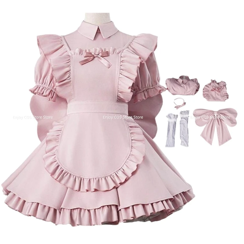 

Anime Yumeiro Patissiere Amano Ichigo Cosplay Costume Pink Princess Dress Lolita Skirt Woman Sexy Cute Masquerade Suit