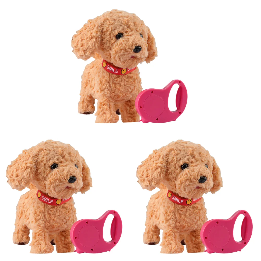 

Electronic Interactive Plush Toy W/ Remote Control Leash for Kids Toddlers (N)