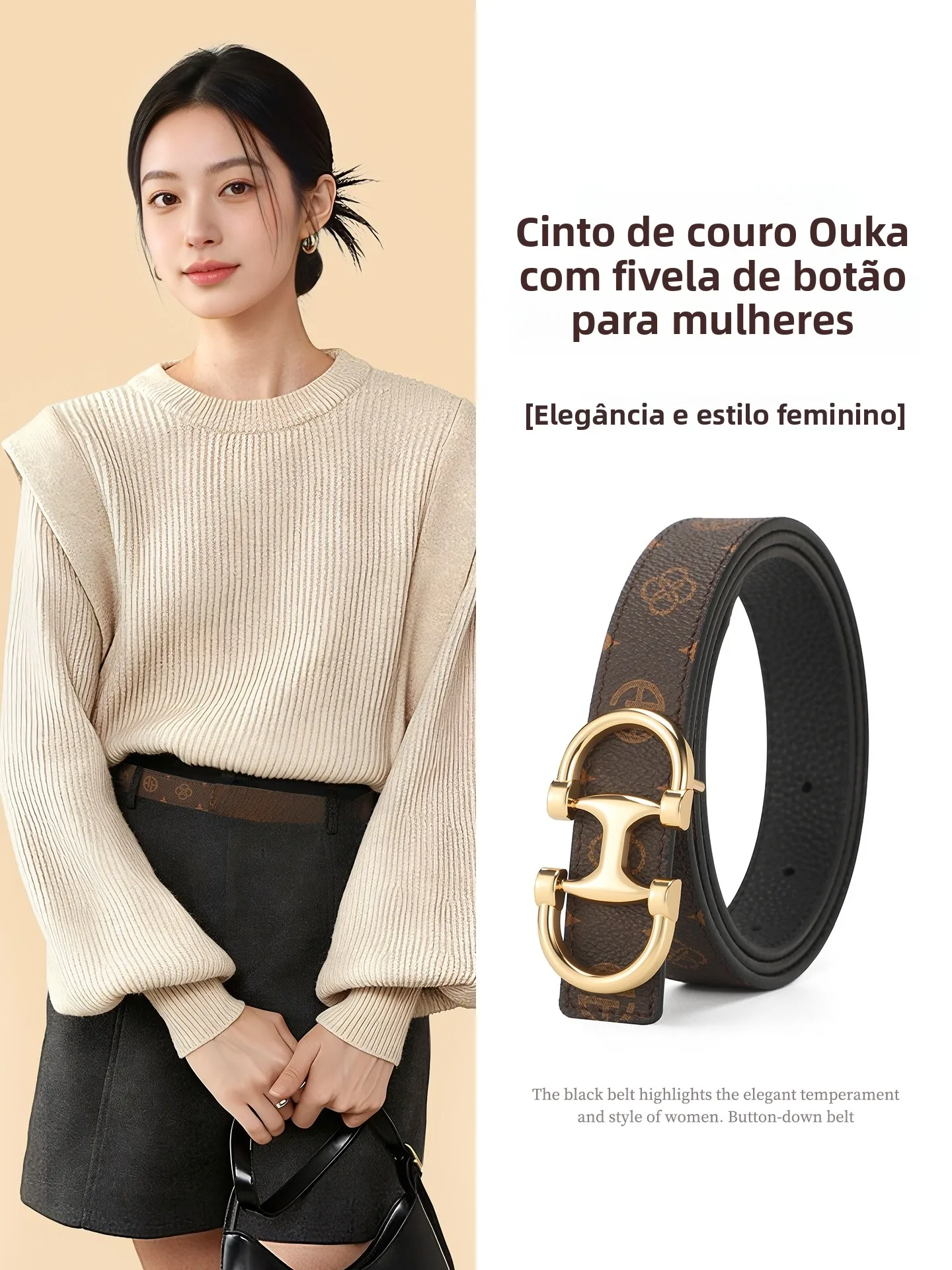 aokang-luxury-floral-print-belt-elegant-leather-wrap-buckle-women's-fashion-accessory-for-jeans-casual-commute-date
