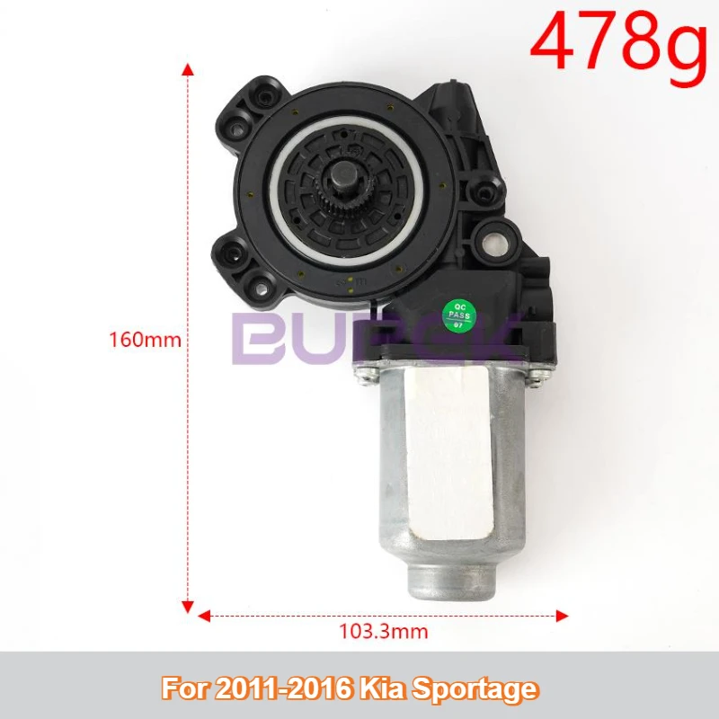 

Мотор заднего левого стекла BUPEK для Kia Sportage 2011-2016 гг., точно подходит для электрического стекла, регулятор высокого качества 834503W000