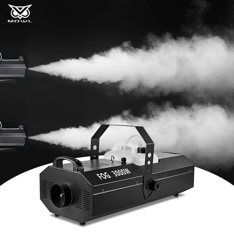 Stage Effect Equipment 3000W DMX Remote Control Direct Spray Smoke Fog Machine for Dj Disco Bar Party KTV Churches