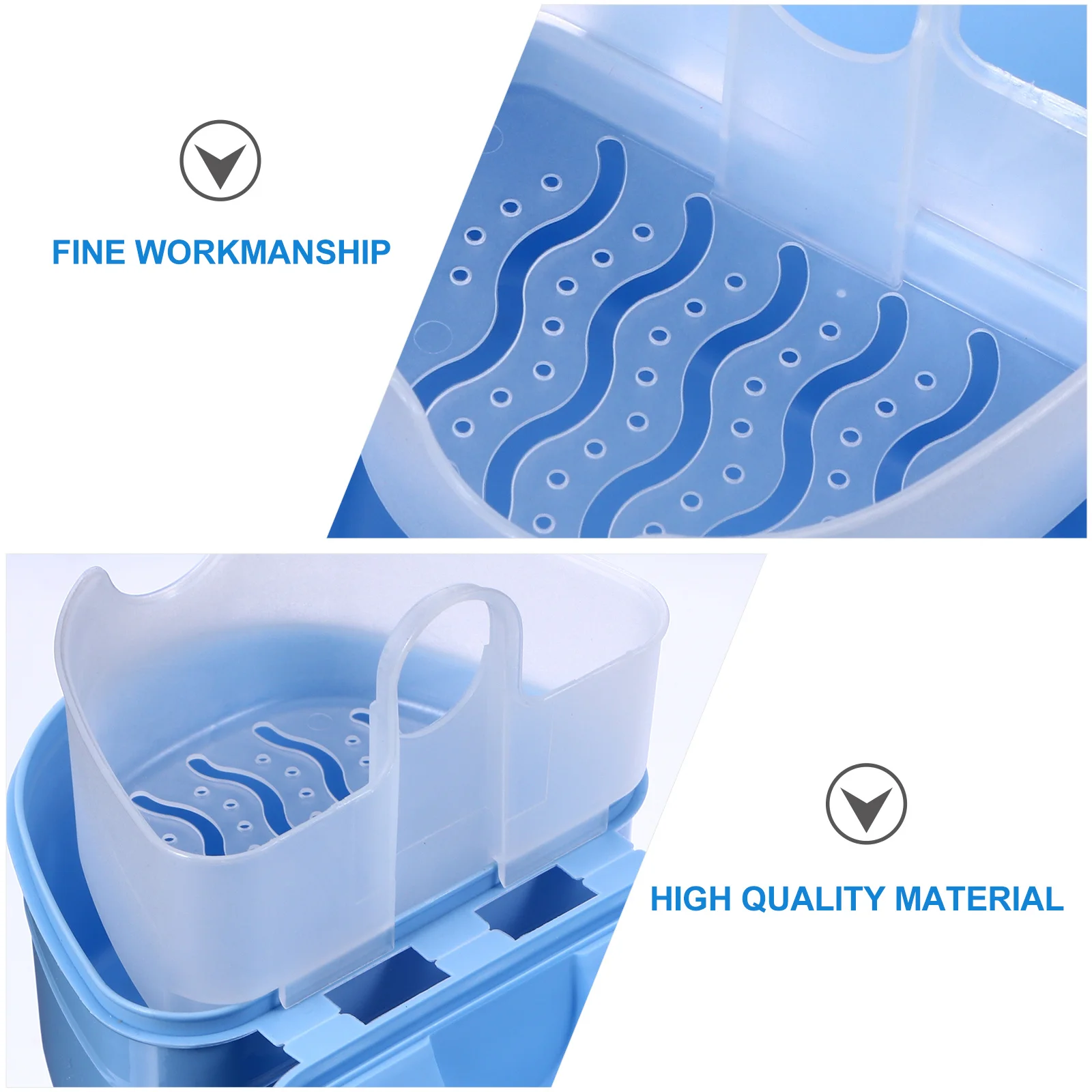 

With Brush Portable Denture Storage Case For Travel Denture Cleaning Container False Teeth Holder