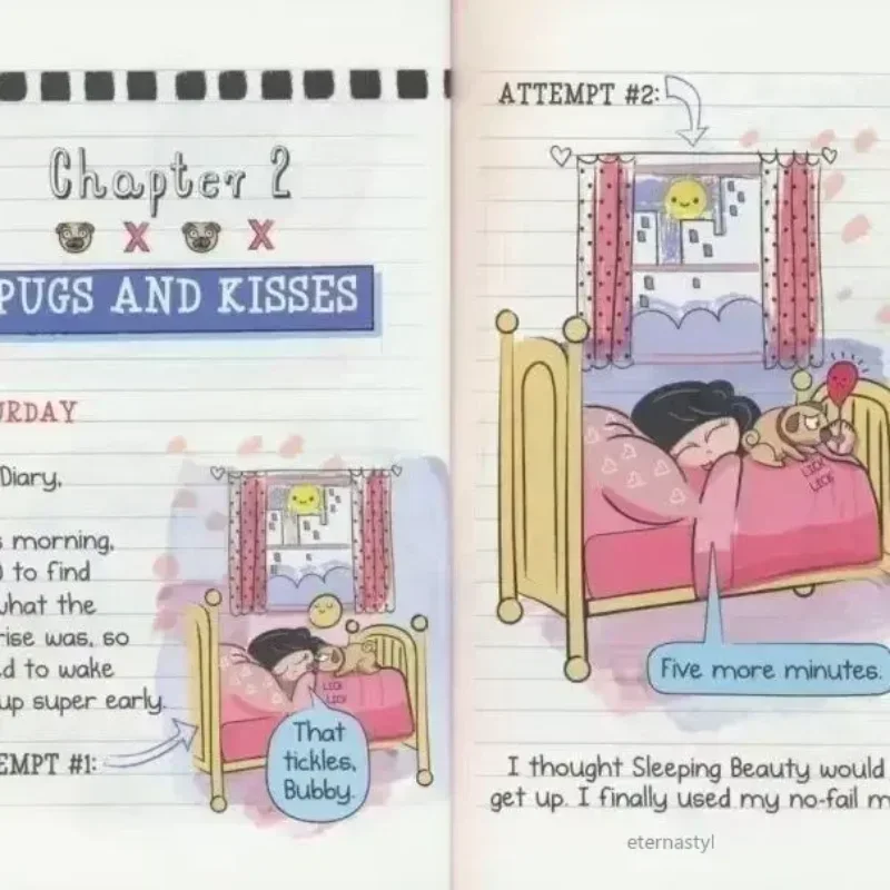 

Kyla May - Diary of a Pug English book Children's early education enlightenment picture book DIFUYABOOKS