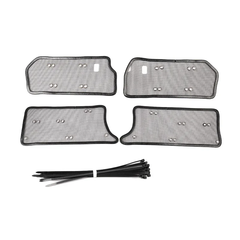 Car water tank protective net front face insect proof middle mesh cover