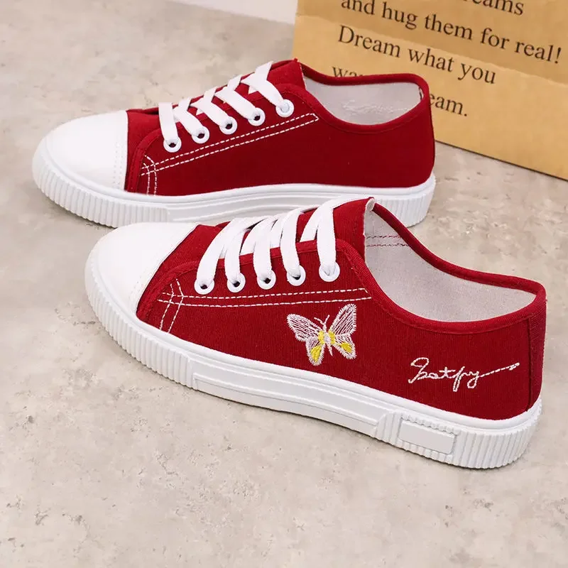 

Casual Fashion 2025 Lace Up Ladies Footwear Spring Autumn Cheap Aesthetic High Quality Walking Deals 39 Women's Shoes On Sale