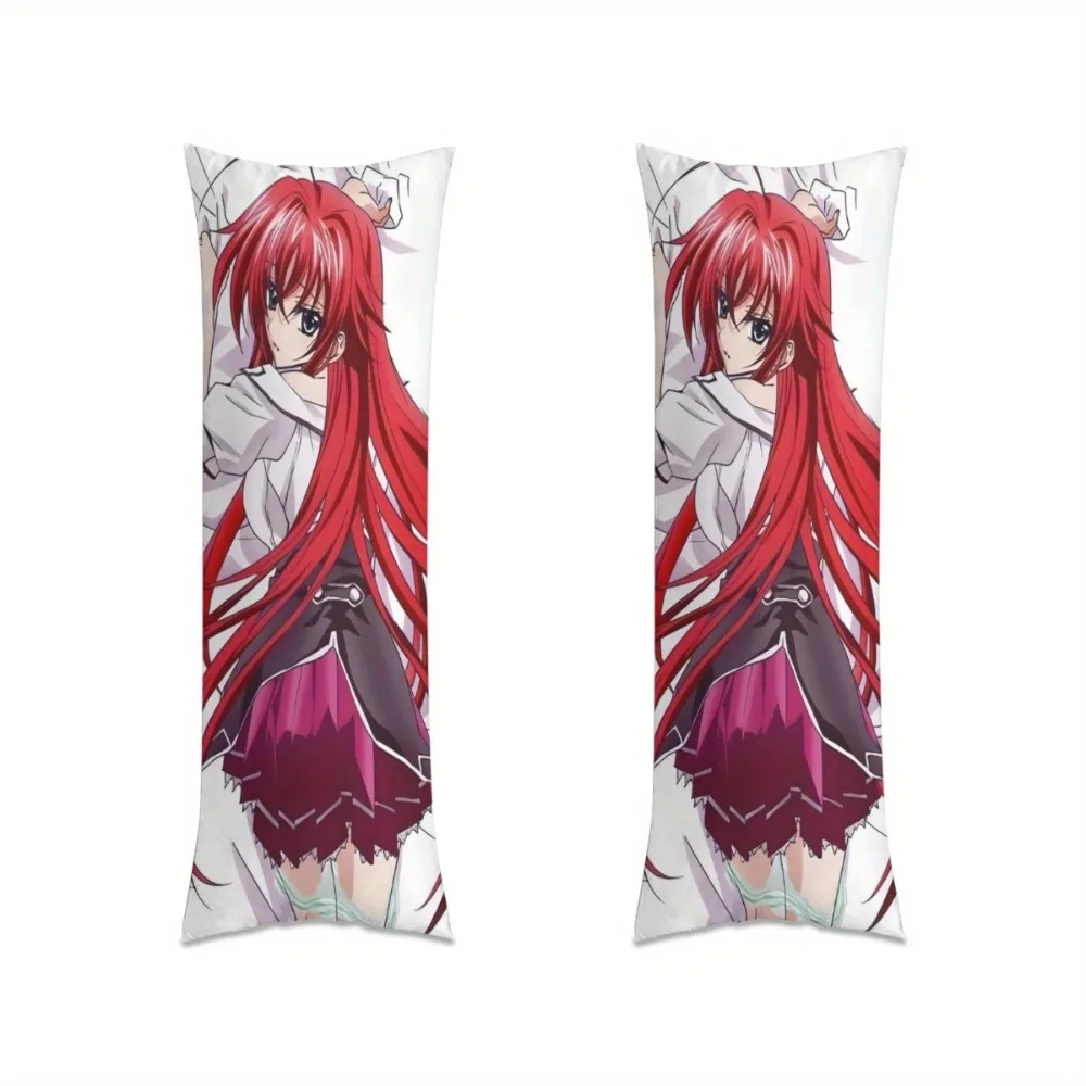 Anime Body Pillow Cover Measuring 20X59 Inches (50X150Cm), Made from Hypoallergenic Polyester, Featuring a Zipper Closure And Ma