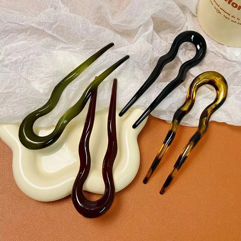 

Classic Hot selling Women's Wave U-shaped Hairpin Classic Style Creative Hairpin Accessories