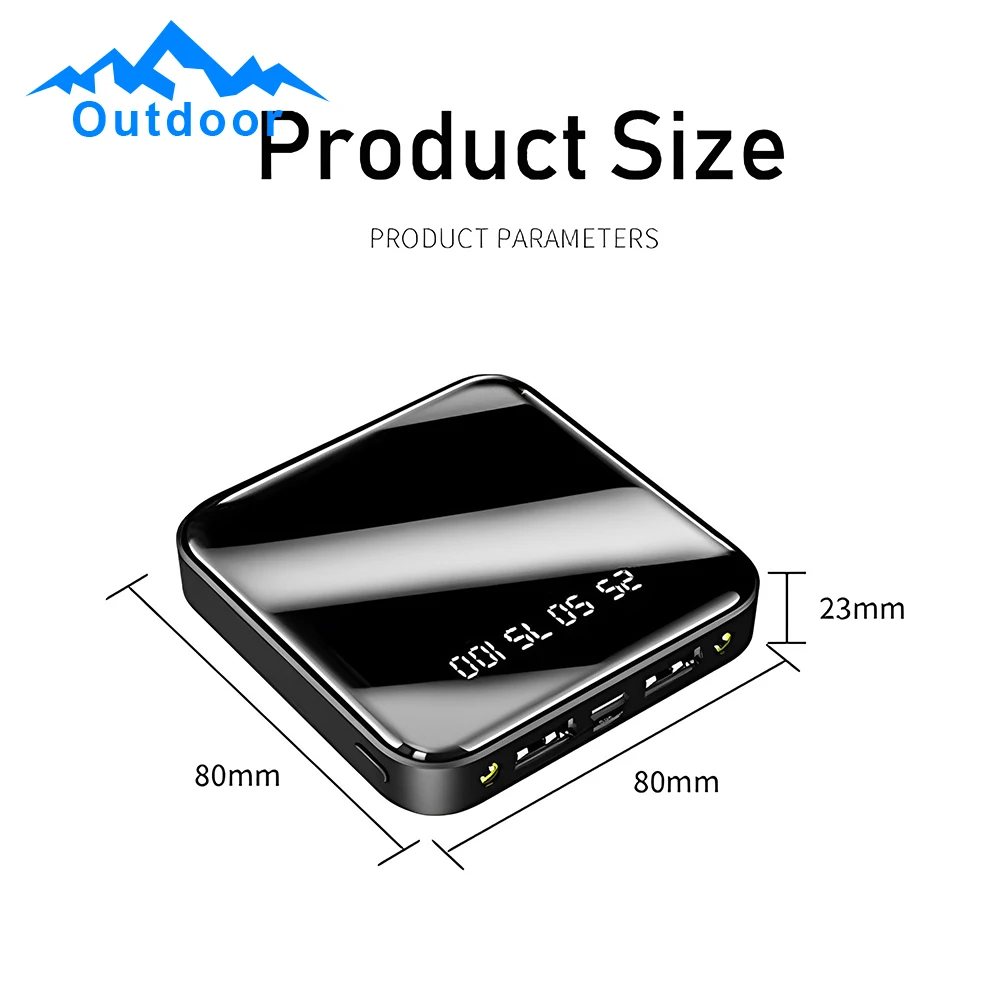 18650 Portable Battery Box 3 Slots Power Bank Make Battery Pack Mobile Power Case Kit DIY No Welding 2 Input Mirco Type C 5V 1A