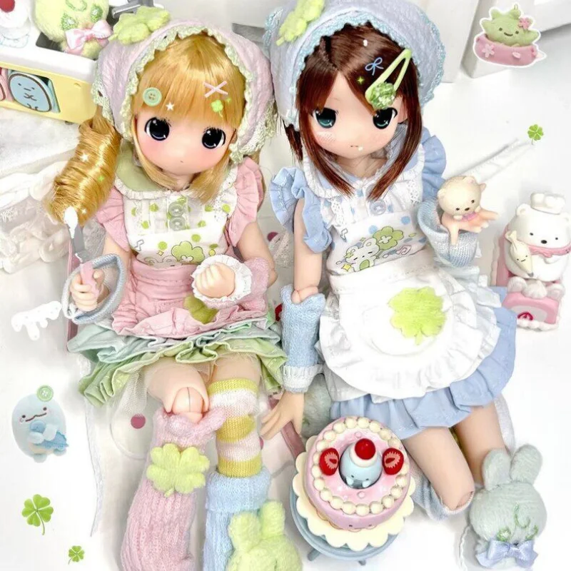 

Одежда для кукол Ob22/Ob24, маленькая одежда для кукол Blythe, аксессуары для кукол серии Azone Berry Clover, размер Small Six