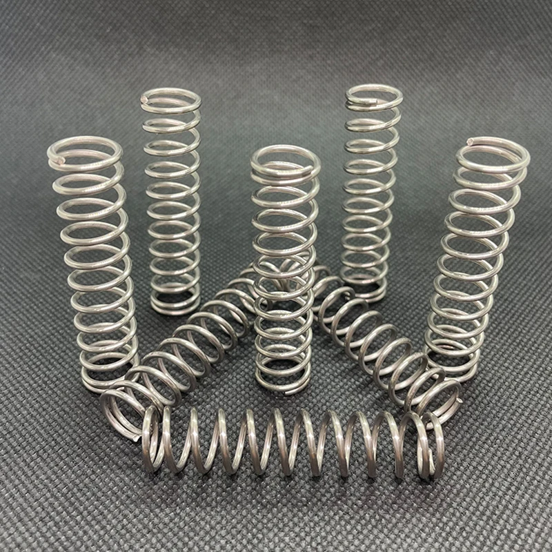 Wire Diameter 1.2mm 304 Stainless Steel  Micro Small  Compression Spring  Pressure Return Spring Shock Absorber Spring