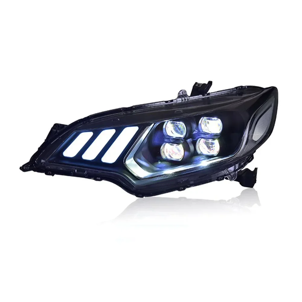 

For Honda Fit Headlight Assembly 14-20 Modified LED Daytime Running Lights LED Turn Signal Lens Headlight