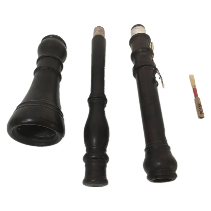 

Professional German rosewood Baroque style Oboe A-415HZ, with Chanter Reed