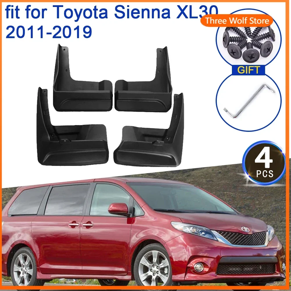 

Для Toyota Sienna XL30 2011 2012 2013 2014 2015 2016 2017 2018 2019 брызговики брызговики брызговики крылья 4 шт. Запчасти