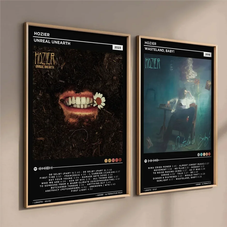 Music Illusory Wasteland Baby Album Image Singer 2023 Latest Pop Hozier Room Wall Canvas Printing Art Home Decoration Wall Gift