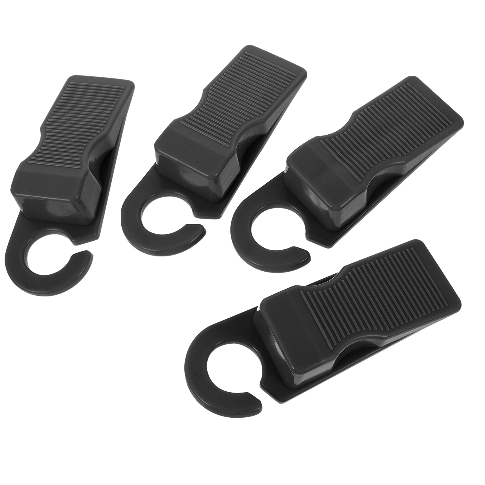 

4 Pcs Door Stopper Wedge Safety Plug Punch Security PVC Holder Baby Protector Anti Wind Door Blocker Hardware