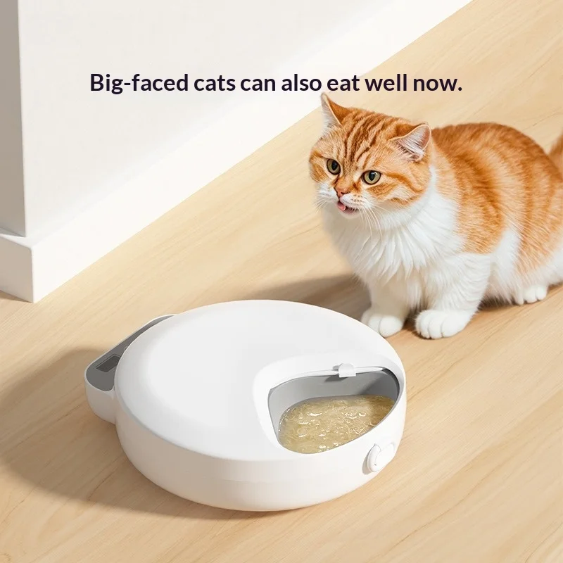 Comedero automático con temporizador para perros y gatos: fresca - imagen 3
