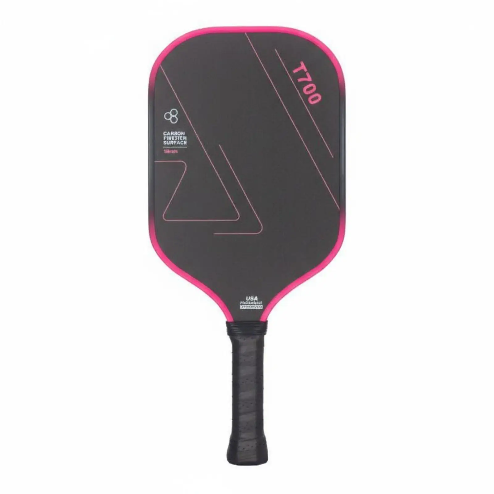 Carbon Fiber Paddle Racket High Rotation T700 Paddle Racket Comfortable Anti-Slip Grip Athletic Gear for Adults, Competition,