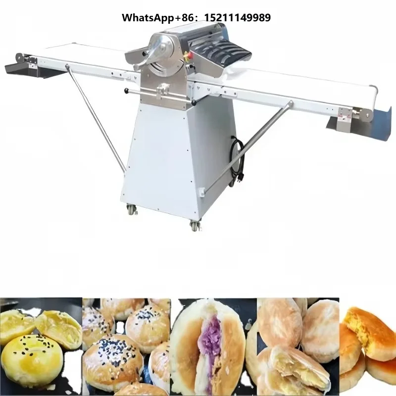 Vertical Dough Sheeter Commercial Pastry Rolling Machine