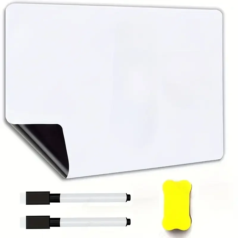 A3 A4 A5 Erasable Flexible Marker Fridge Magnet Magnetic WhiteBoard Dry Erase Board Refrigerator Sheet Kitchen Memo Grocery List