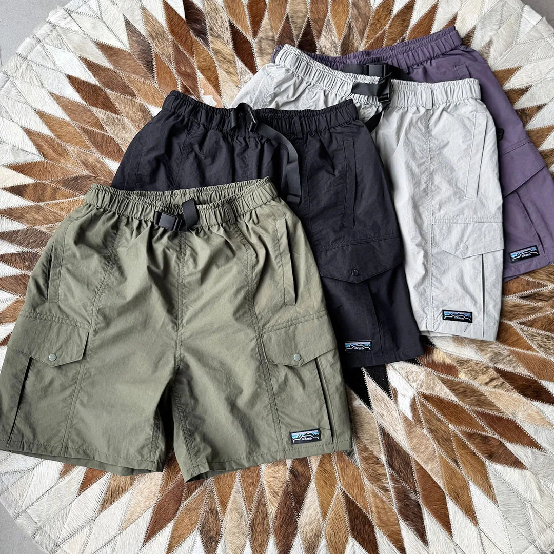 

Qui Dry Outdoor Mountain Series Мужские орты Five kets Спецодежда Повседневные брюки из полиэфирного волокна Прямые летние орты