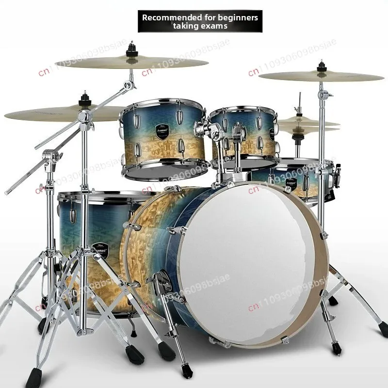 Drums Adult Children Beginner Home Jazz Drums 5 Drums 34 Cymbals Introductory Practice Professional Play