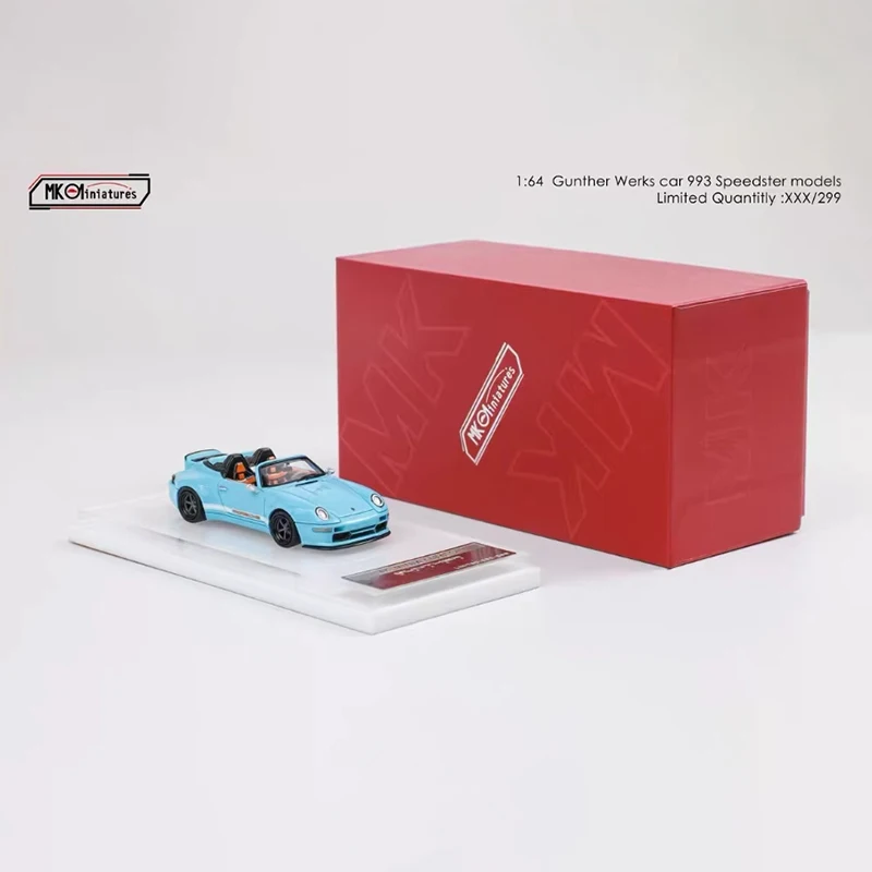 

MK миниатюры масштаб 1:64 Gunther Werks993 трансформируемый полимерный автомобиль модель коллекция украшения мальчик праздничный подарок дисплей