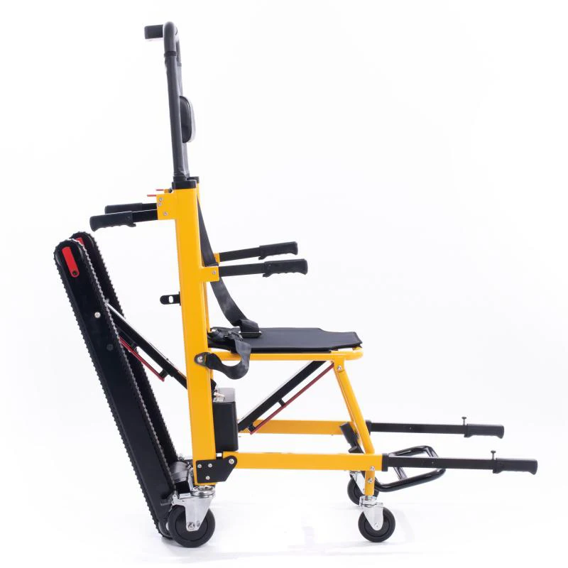 

Stair Climbing Wheelchair,169KG Capacity Stretcher&Electric Wheelchair 2-in-1 Aluminum Alloy Lithium Battery Elderly&Disabled
