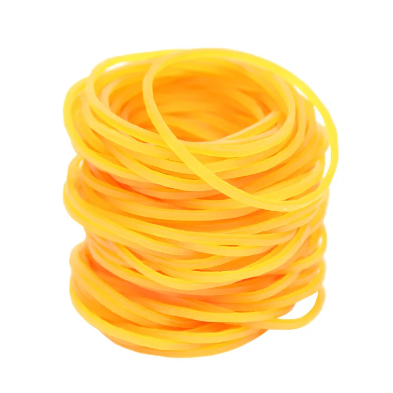 Various size Sturdy Elastic Rubber Bands Bills Money Dollars Elastic Stretchable Fasteners Ring for School Stationery Supplies