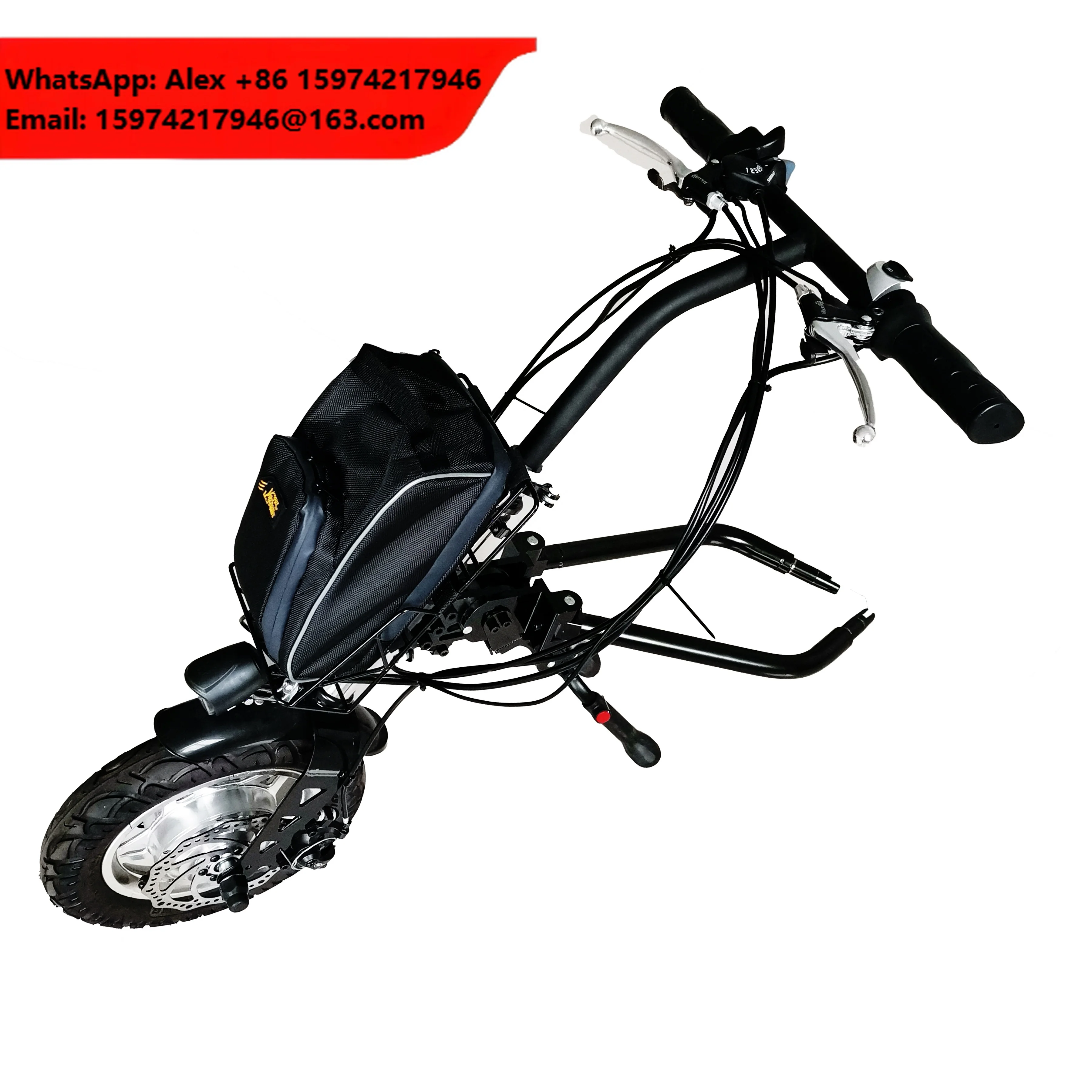 Electric Handcycle Conversion Kit 36v 350w Electric Wheelchair Attachment