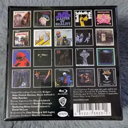 Heavy Metal Rock Ozzy Osbourne CD musicale Scatola nera L'album completo originale 22 pezzi di registrazione musicale + BD Cosplay Soundtracks Box regalo