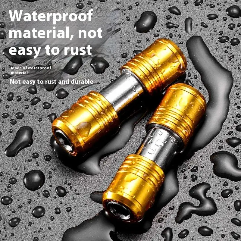 Uchwyt bitów do wkrętaka, przedłużka dwugłowicowa, szybkozłączka, adapter sześciokątny 1/4\", przenośny uchwyt do wiertarki elektrycznej.