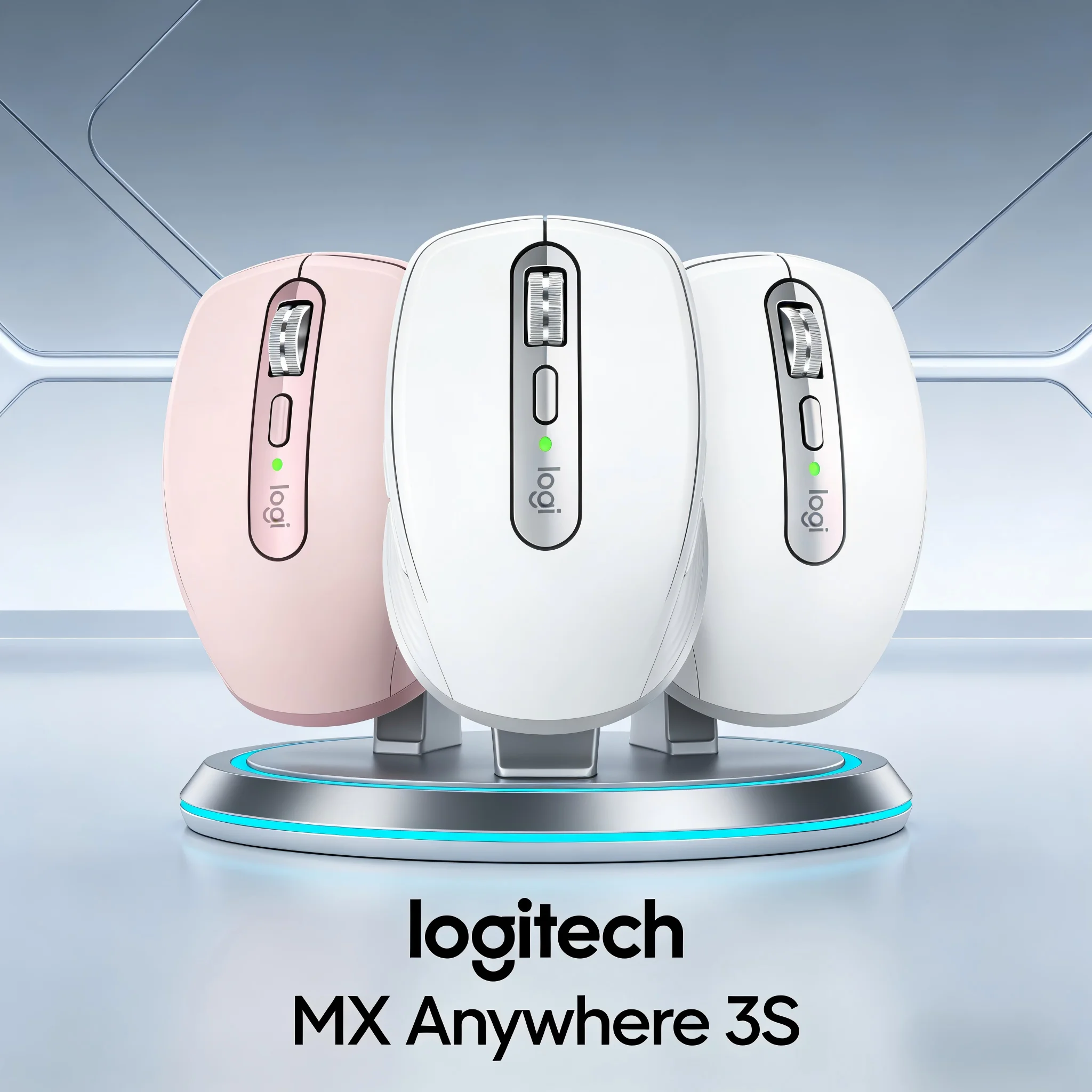 

Беспроводная мышь MX Anywhere 3S, Bluetooth — портативная, легкая, с длинной батареей для офиса