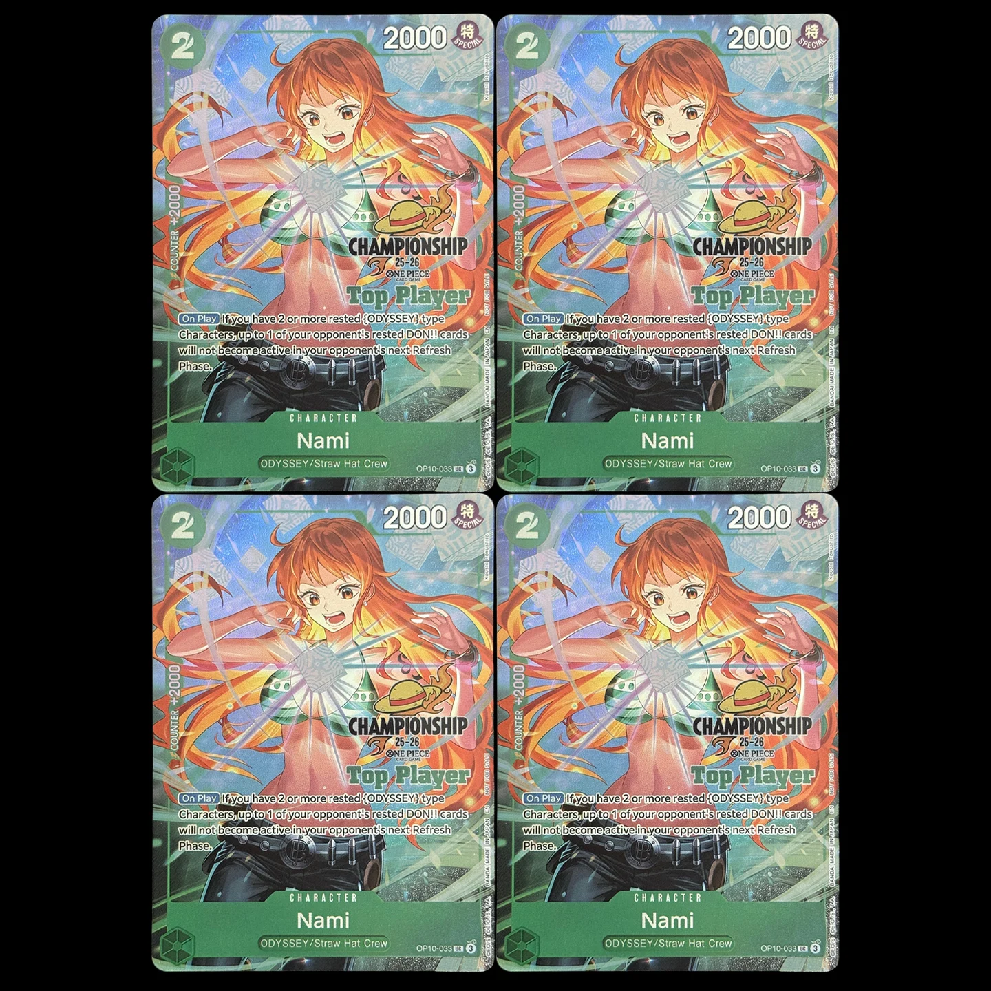 Cardstock Paper Pack - One Piece TCG OPCG Inglese Nami