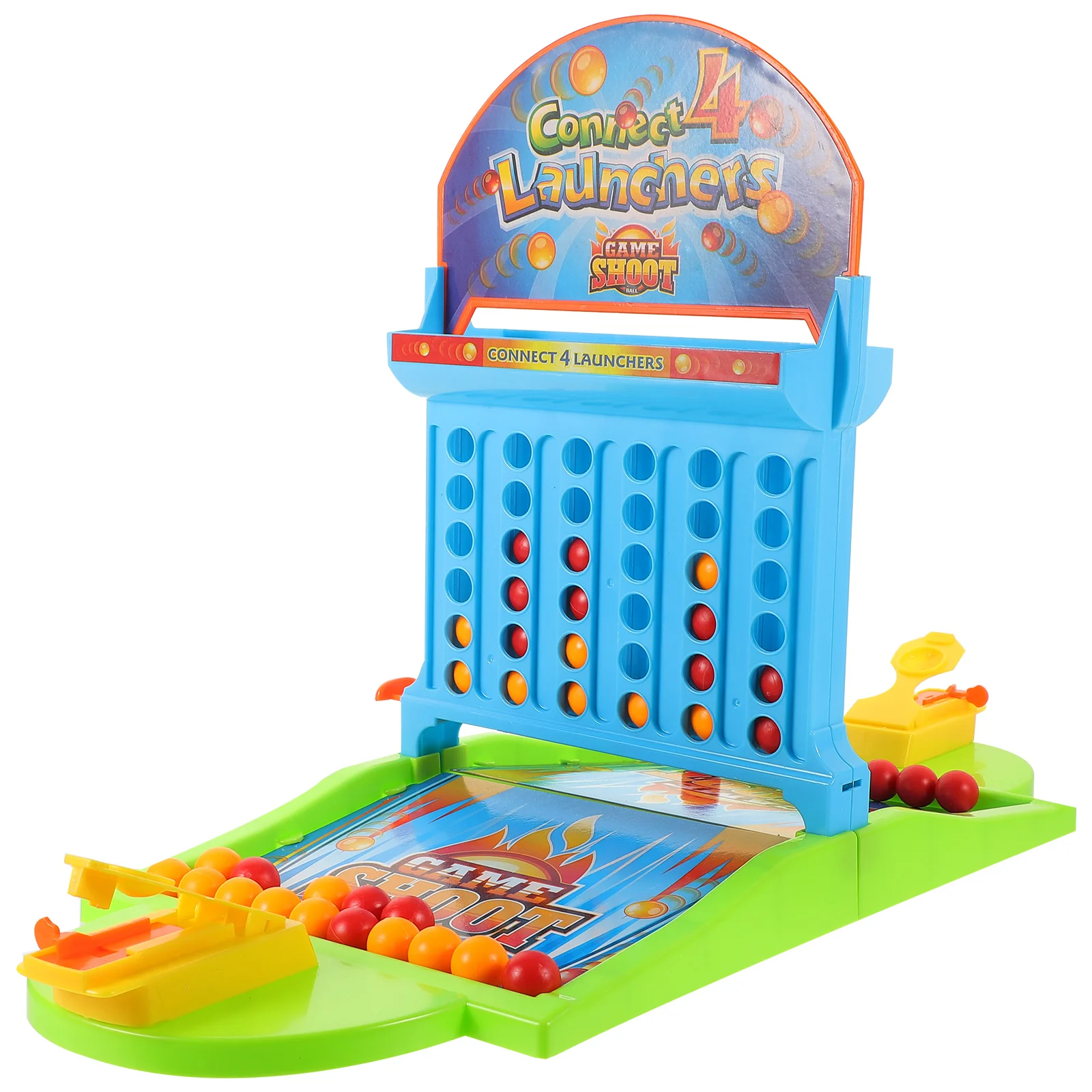 

1pc Mini Finger Basketball Kids Toy Bright Color Visual Development Educational Toy Table Basketball Game Pinball Machine Fun