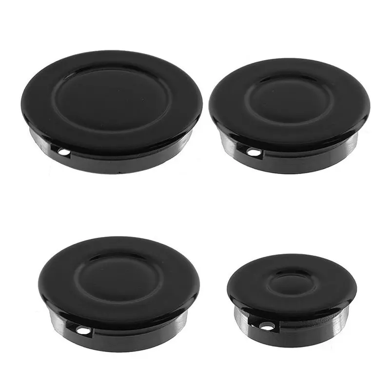AA81-8X Universal Burner Crown Flame Cap Oven Cooker Hob Gas For CDA,Flame Burner Cap Crown Fits All Between Sizes Concave