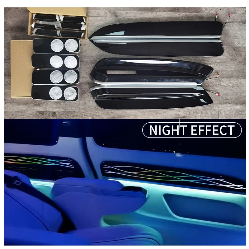 DJZG Colorful Atmosphere Lighting Kit for Vclass Vito Metris