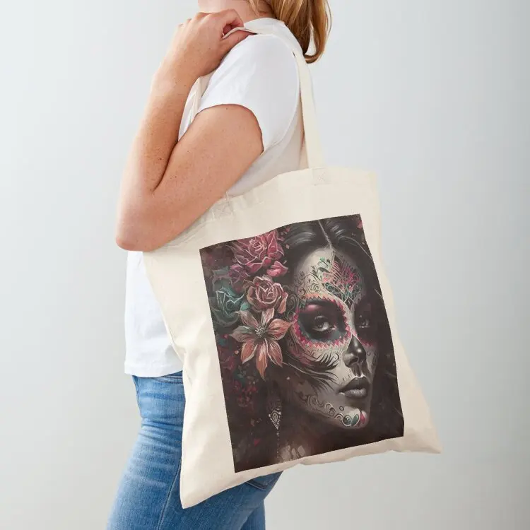 

La Catrina Tote Bag bag for beach tote bag woman hand Shopping bags