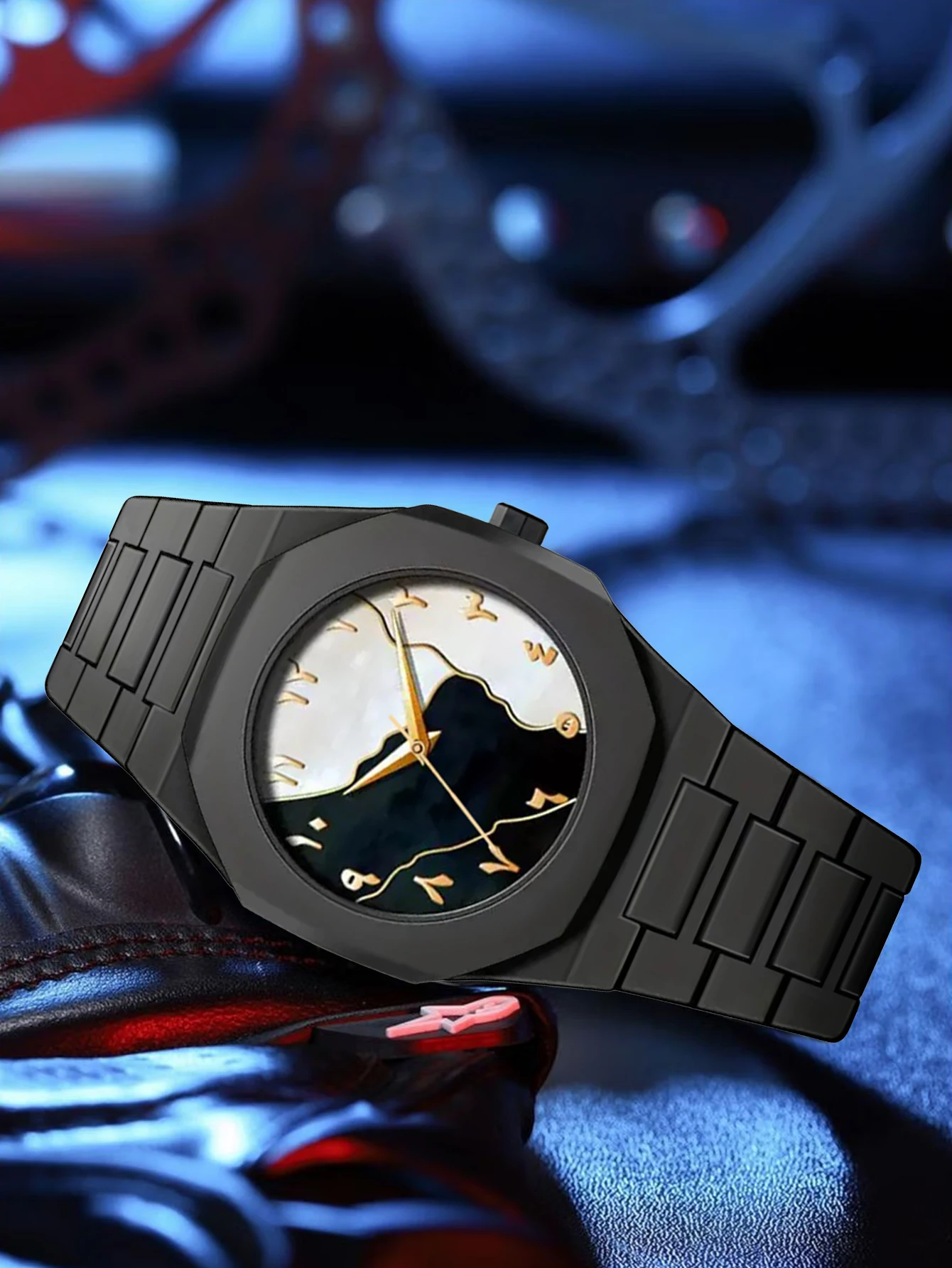 Latest quartz watches trend business senior men's watches image 5
