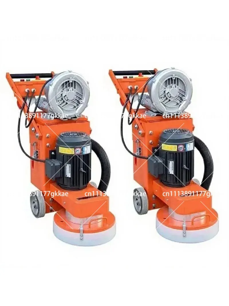 Floor Diamond Grinding Disc 400mm Concrete Grinder Machine Electric Floor Grinder with Vacuum