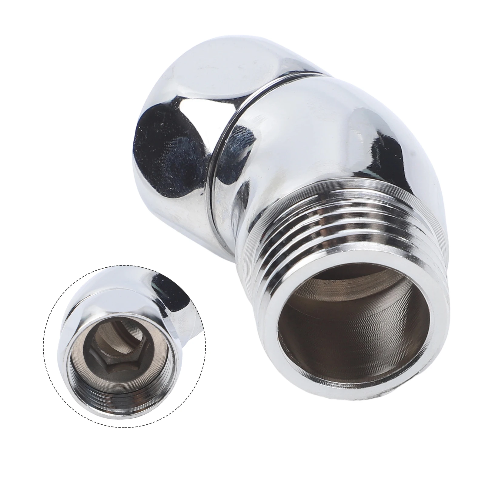 Bathroom Renovation 135 Shower Elbow Compatible Shower Head Adapter Shower Adapter Wall Mount Adapter Resistance
