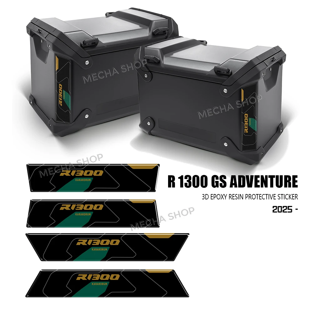 

GS1300 ADV аксессуары для R1300GSA R1300 GS приключенческая наклейка мотоциклетный чемодан 3D наклейки защитная наклейка