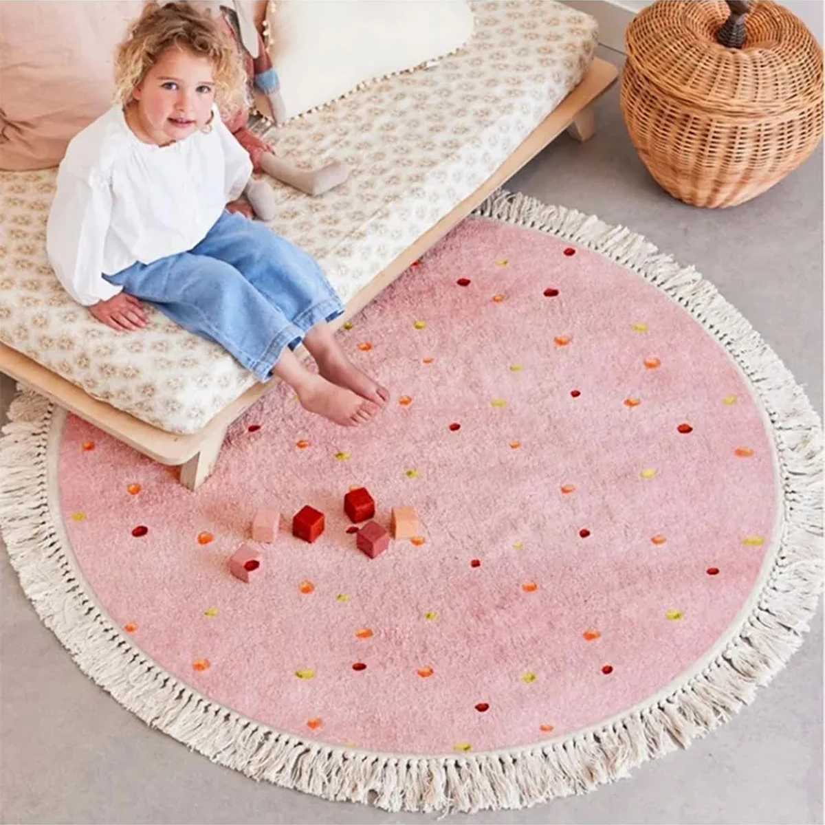 Baby Play Mat Nursery Carpet B - Baby Nursery Vintage Decor ulasan dan harga
