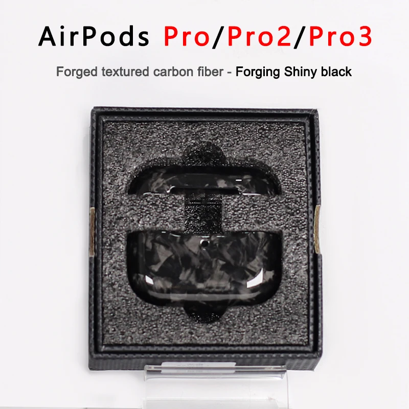YTF-Carbon Carbonfaser-Hülle für AirPods Pro 3 Kabelloses Laden Bluetooth-Kopfhörer-Schutzhülle für AirPods Pro 2 Dünn und Leicht – Detail 13